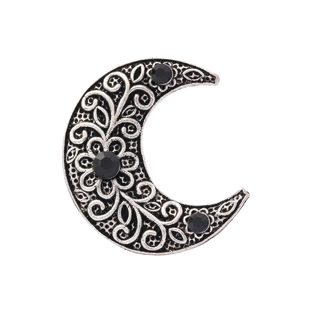Indu-Silver oxidised ring
