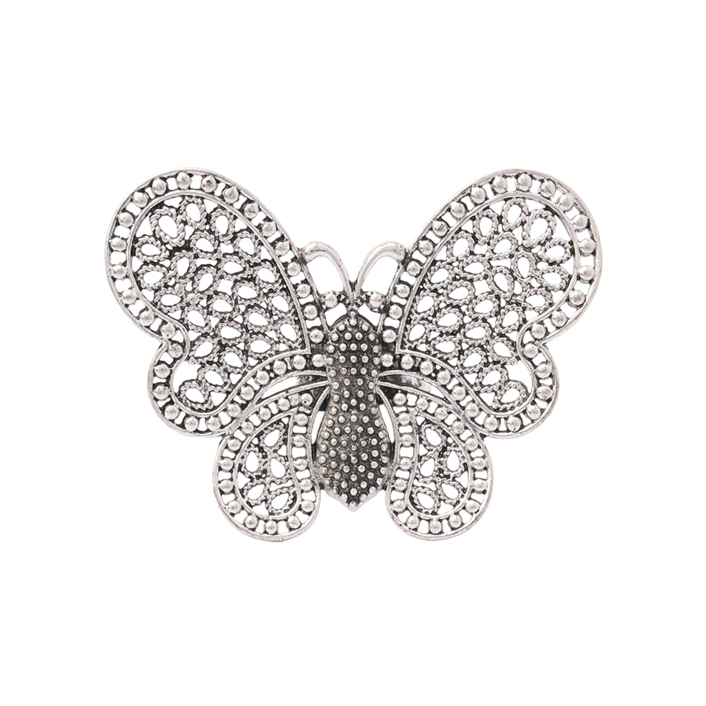 Champika- Silver oxidised ring