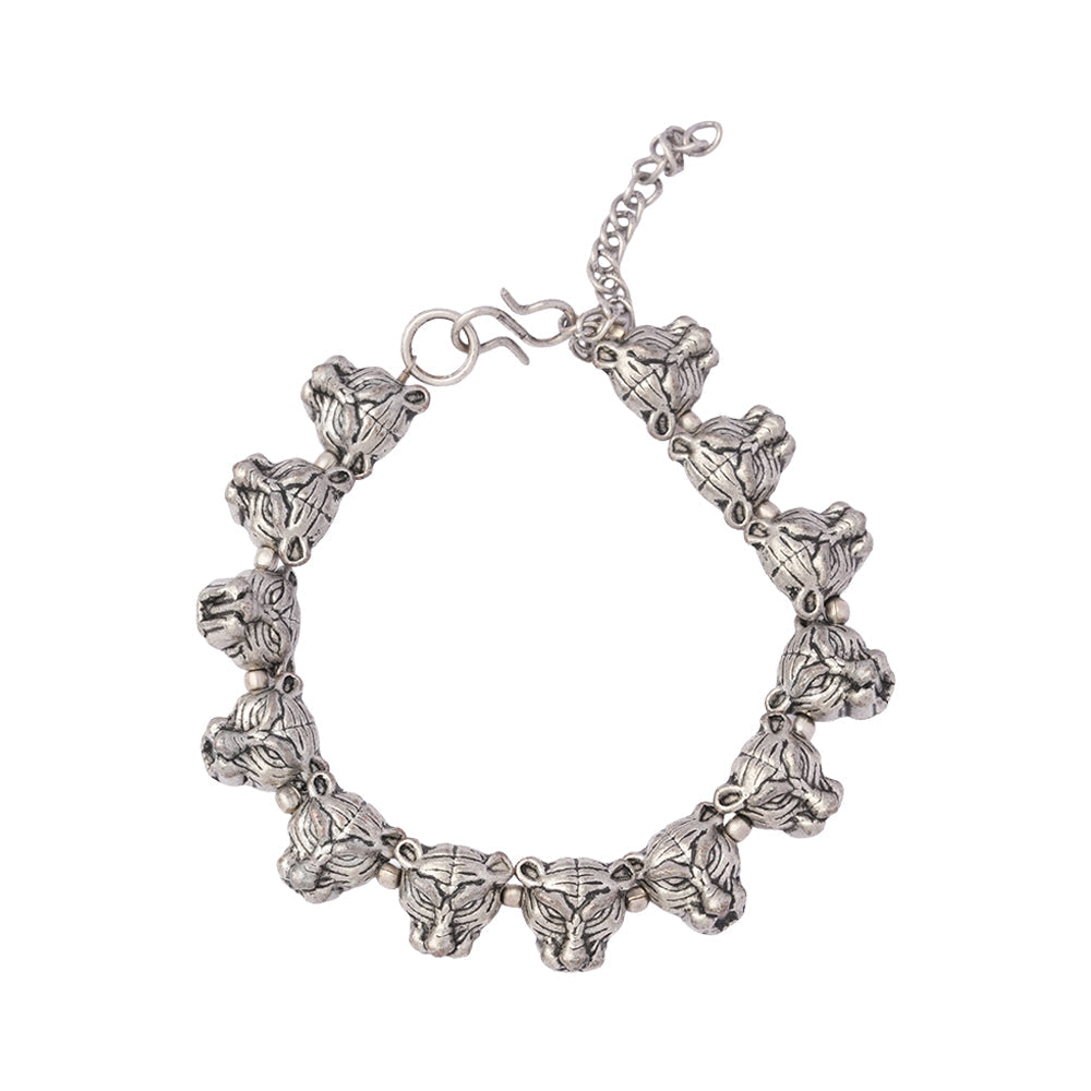 BaaghBandh- Silver Brass Bajuband