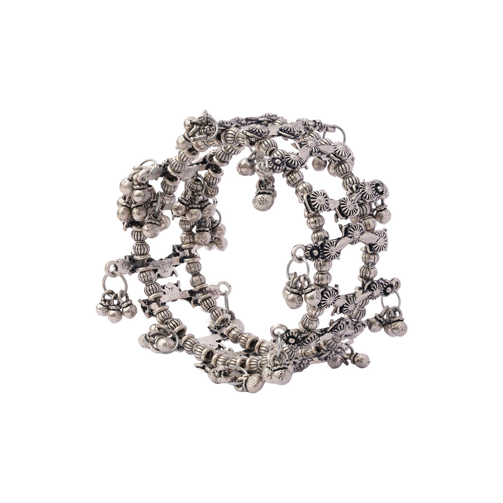 Jhanak- Oxidised brass bracelet.