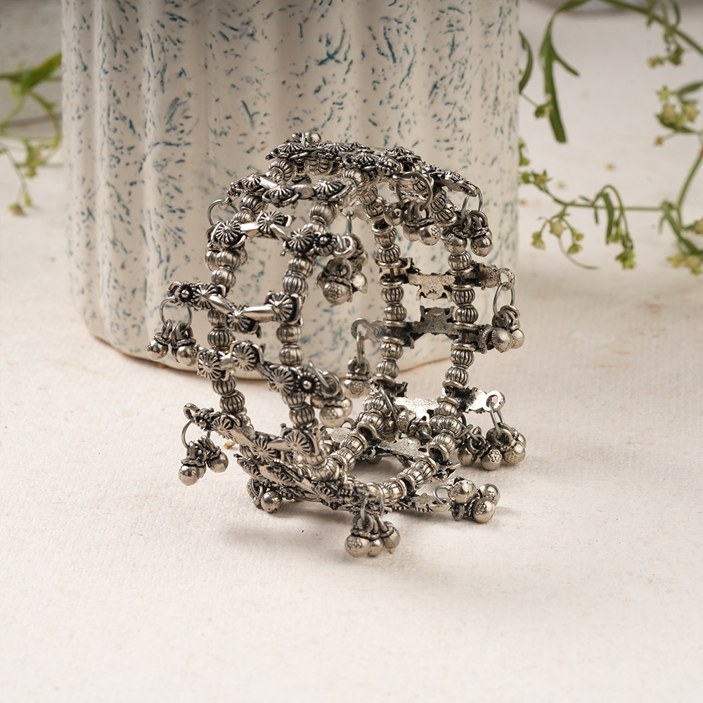 Jhanak- Oxidised brass bracelet.