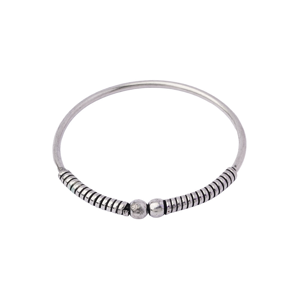 Tejas- Oxidised brass bracelet.