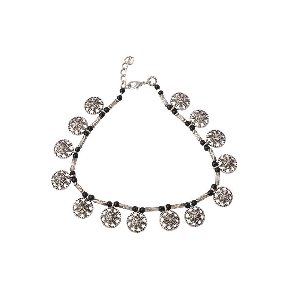 ShyamMani- Oxidised beaded bracelet