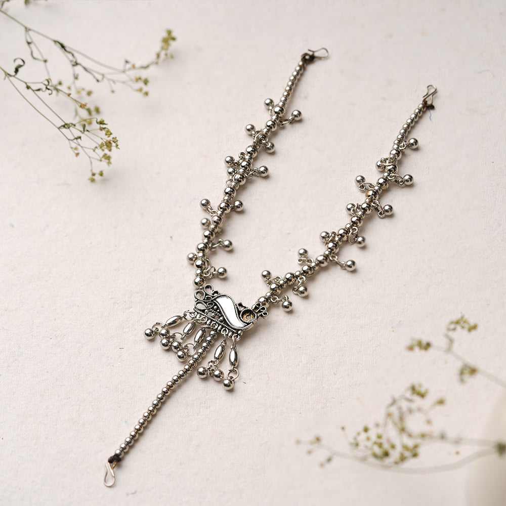 Apsara- Silver brass magtikka
