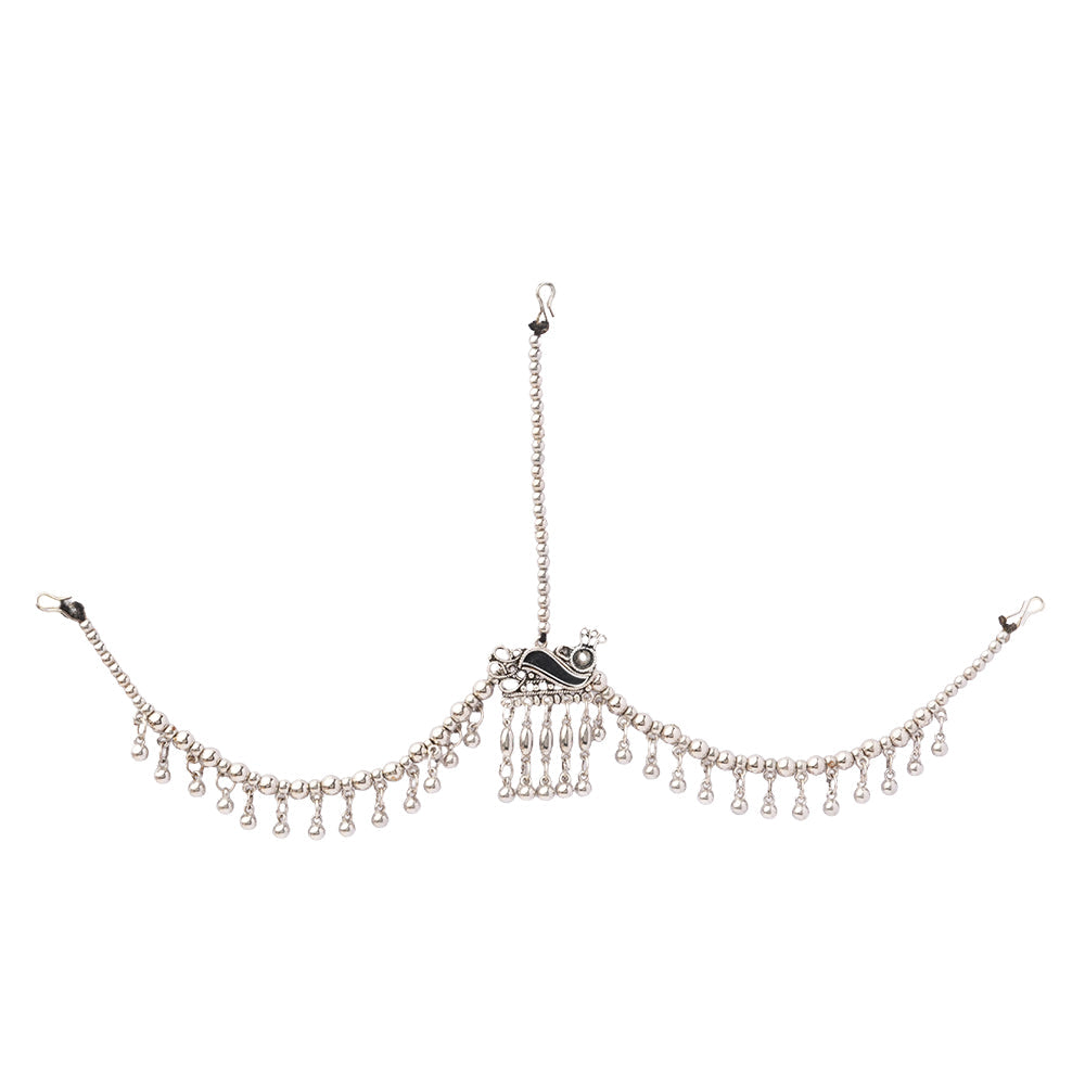 Apsara- Silver brass magtikka