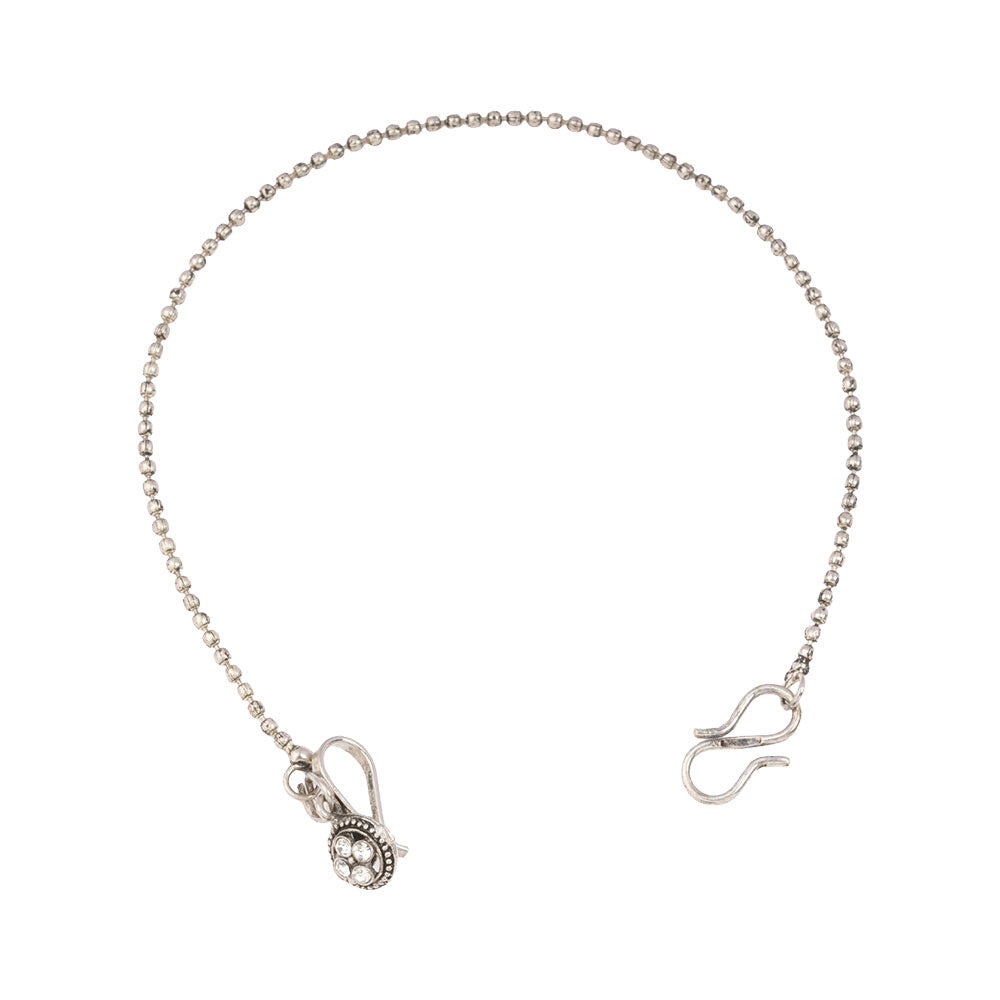Divyashree- Silver Oxidised Nath