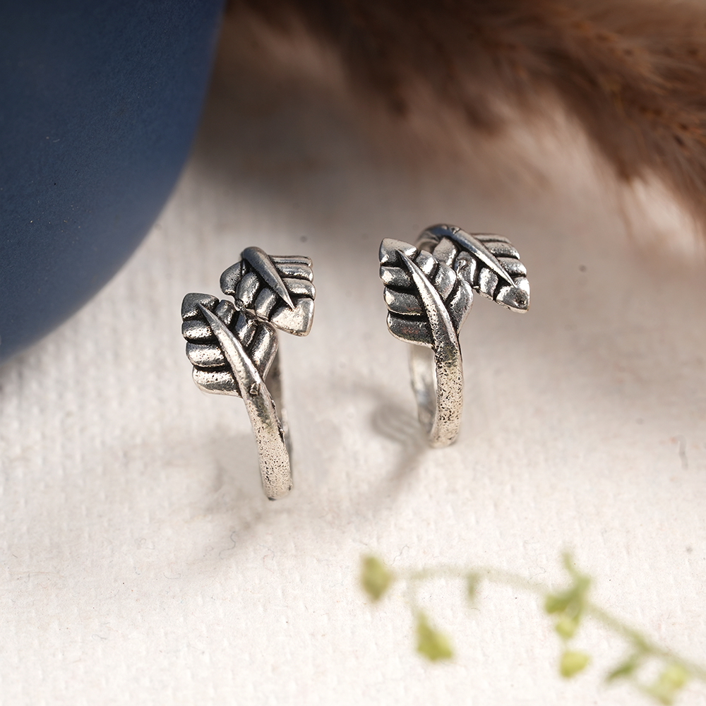 Charanika- Oxidised Brass Toe Ring