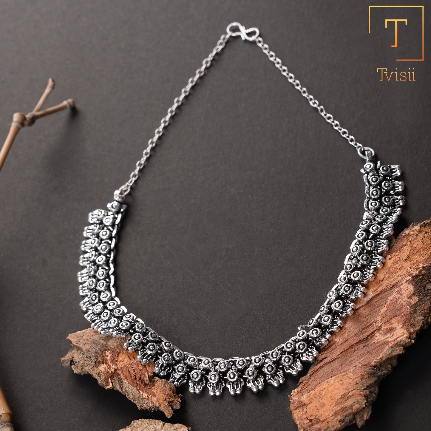 Harini- Oxidised Necklace
