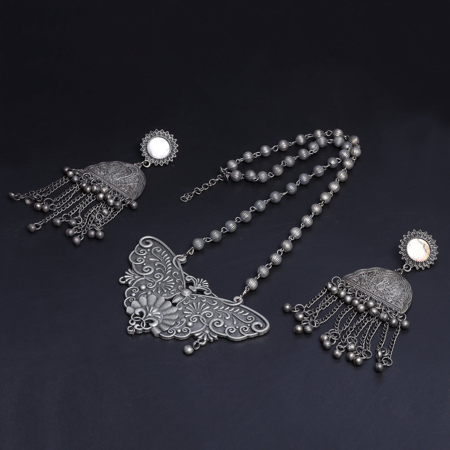 Kalpita- Brass Neckpiece Set