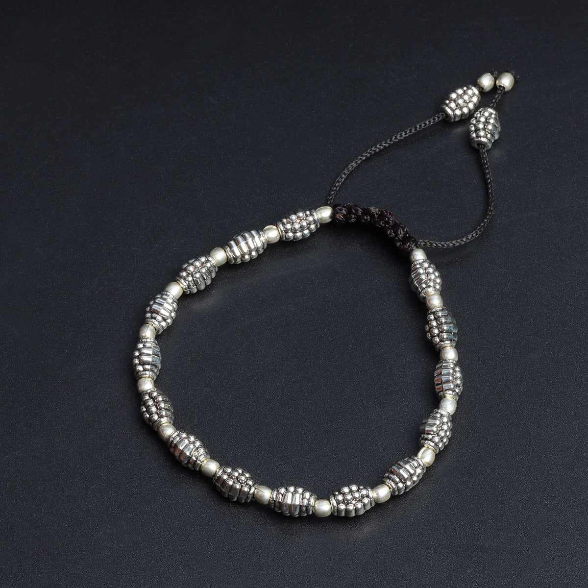 SuvarnaBahu- Silver Brass Bajuband