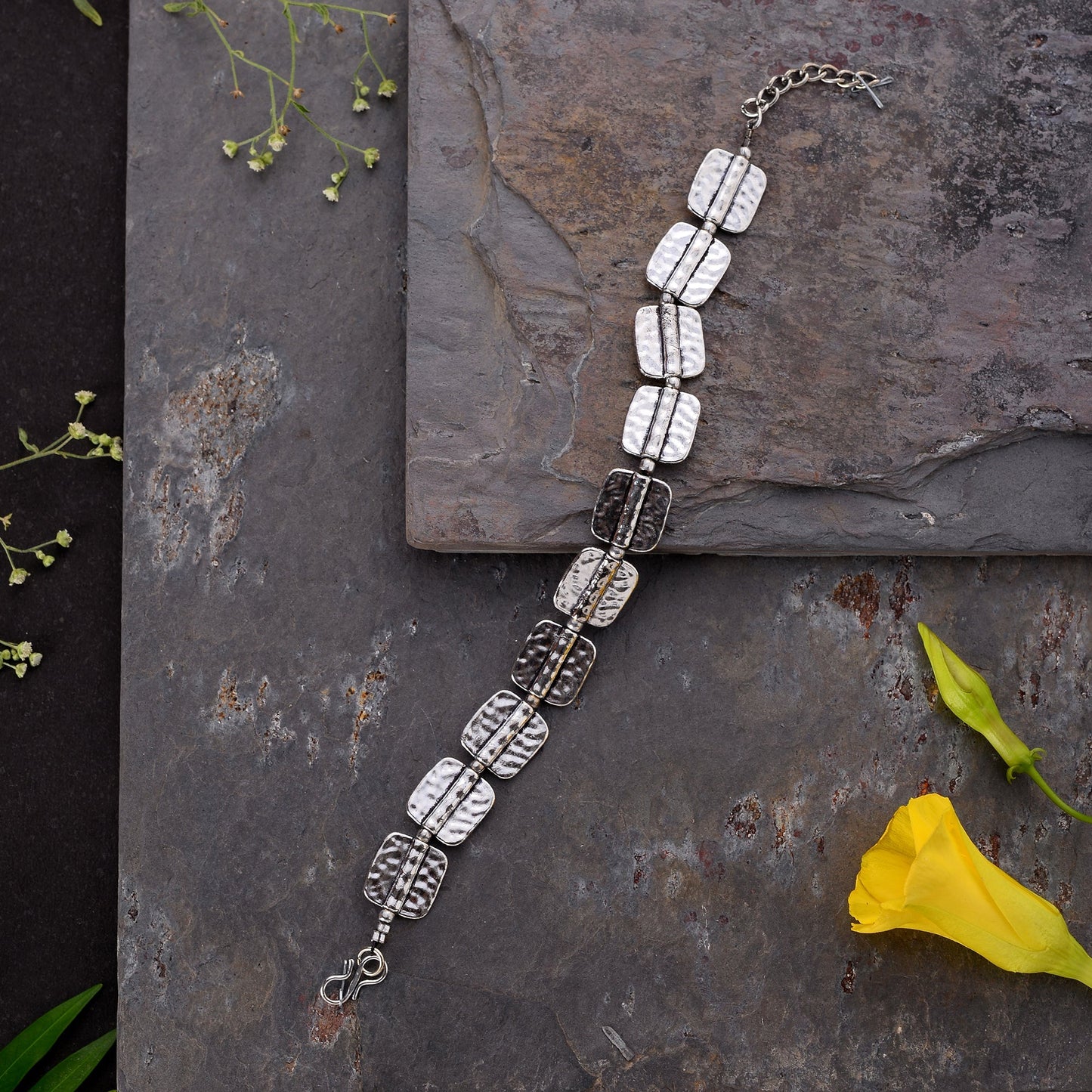 RajatKada- Oxidised beaded bracelet