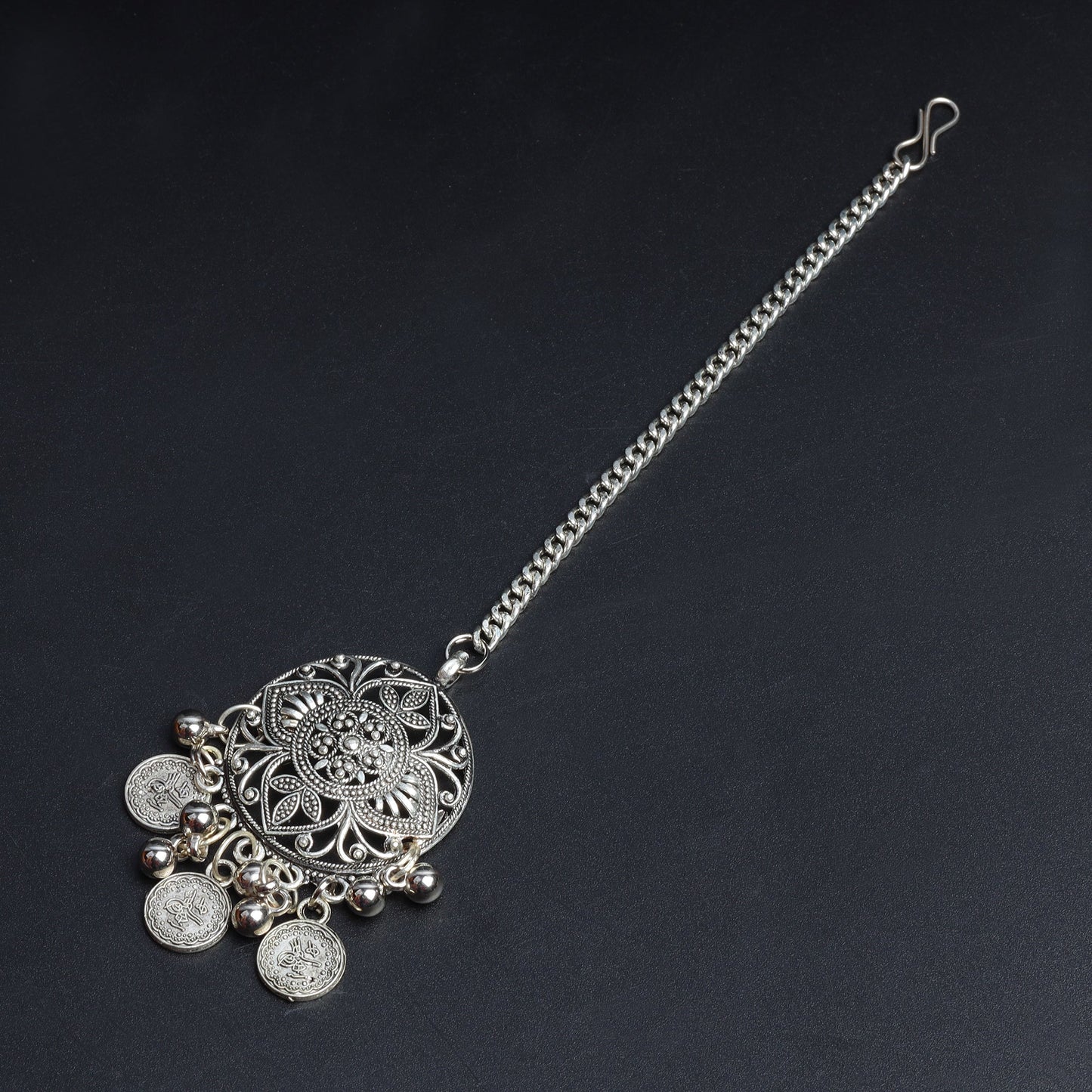 Phooltikka- Silver brass magtikka