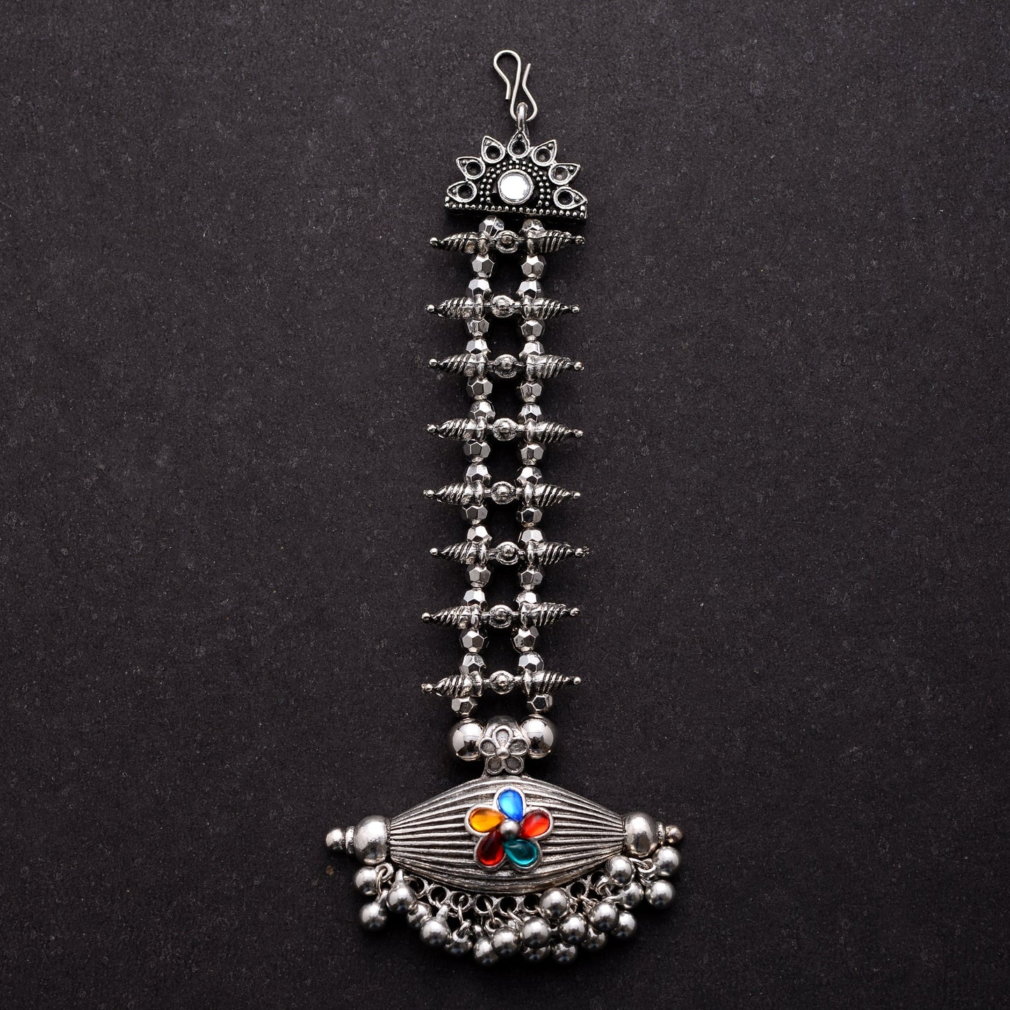 Keshari- Silver brass magtikka