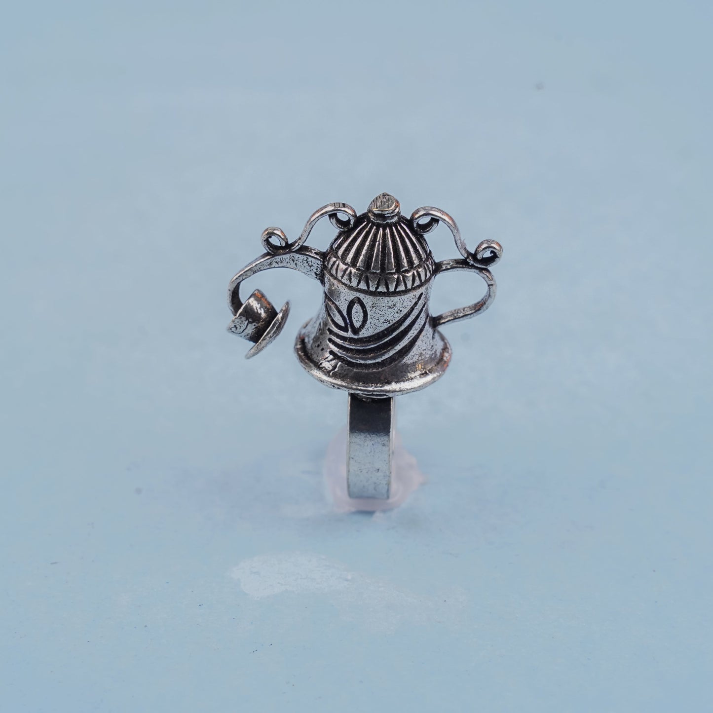 Prabhakar- Silver oxidised ring
