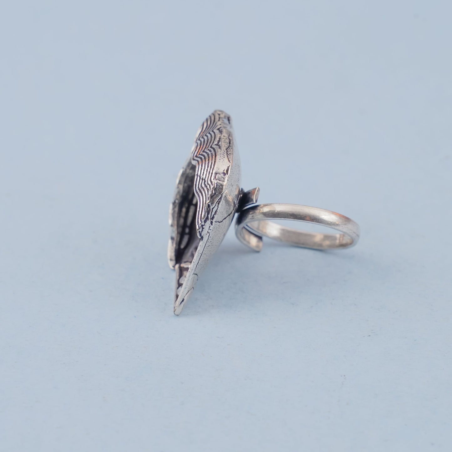 Suhana- Silver oxidised ring