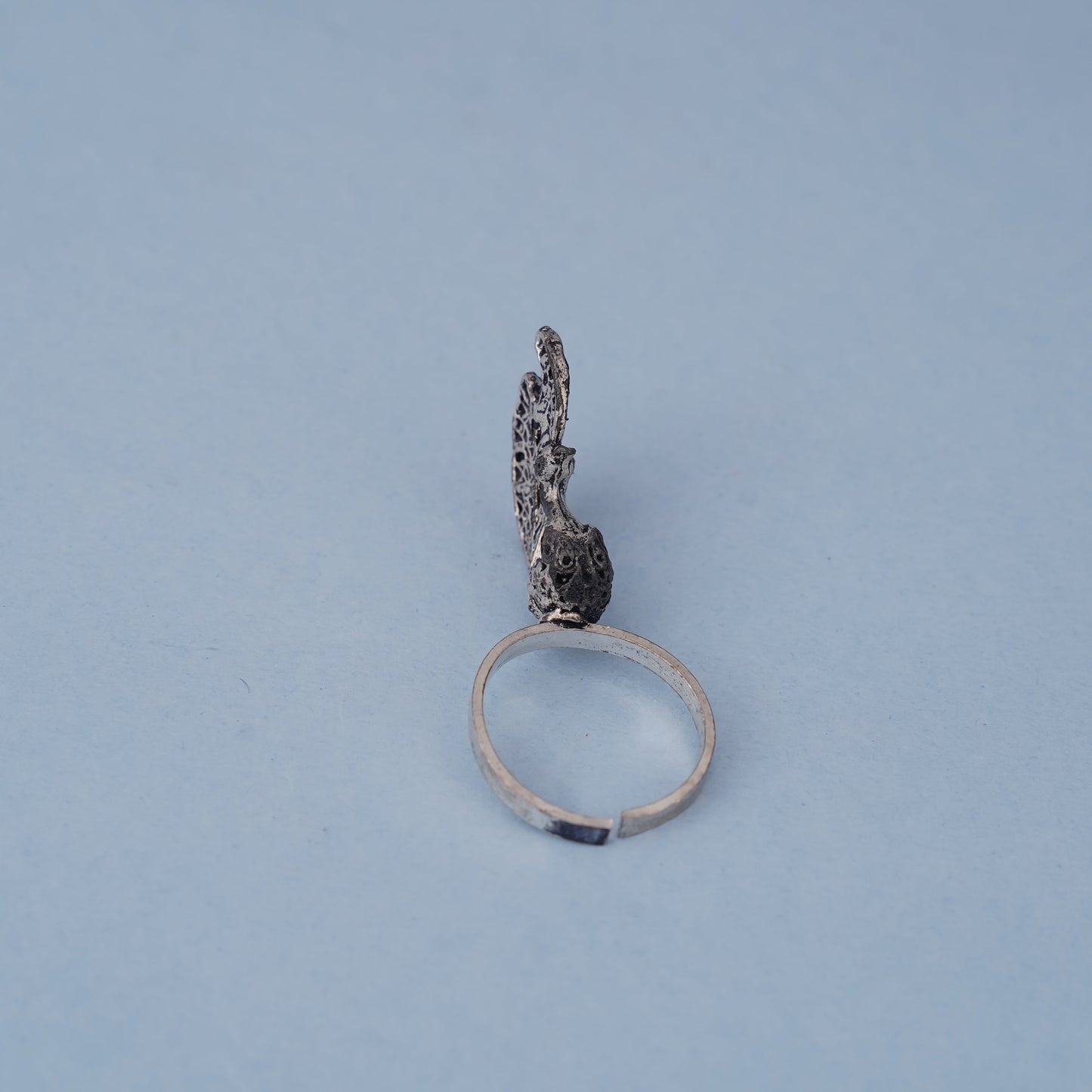Morangi- Silver oxidised ring