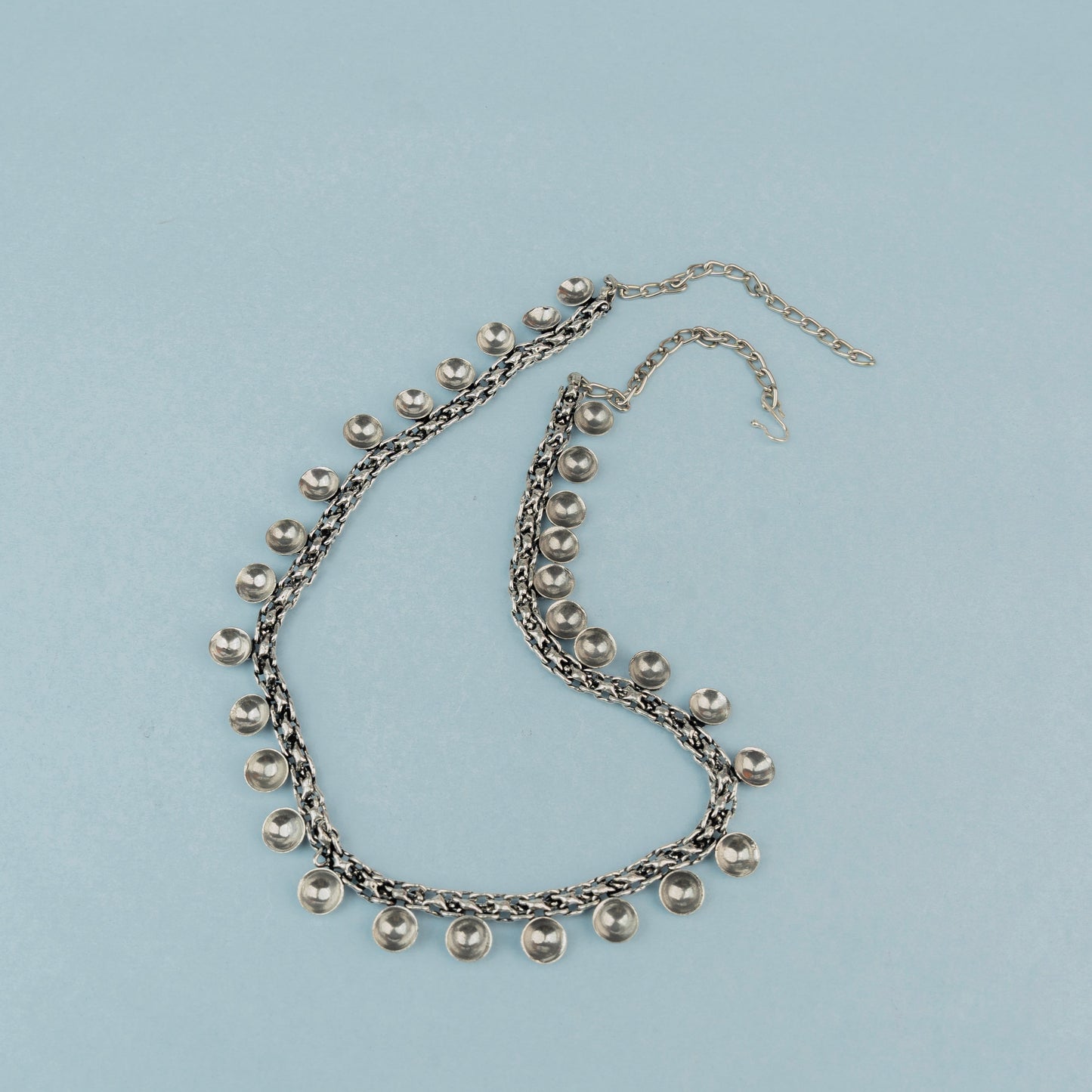 Navodita- Long Brass Neckpiece