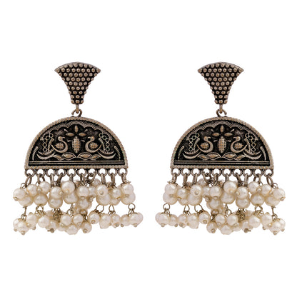 Antique Pearl jhumki