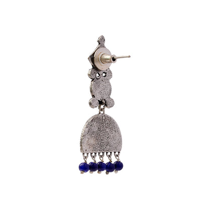 Aakar- Silver Brass dangler earrings