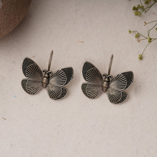 Butterfly Oxidised Earrings