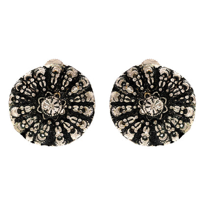 ChandiChakra- Silver alloy stud Earrrings