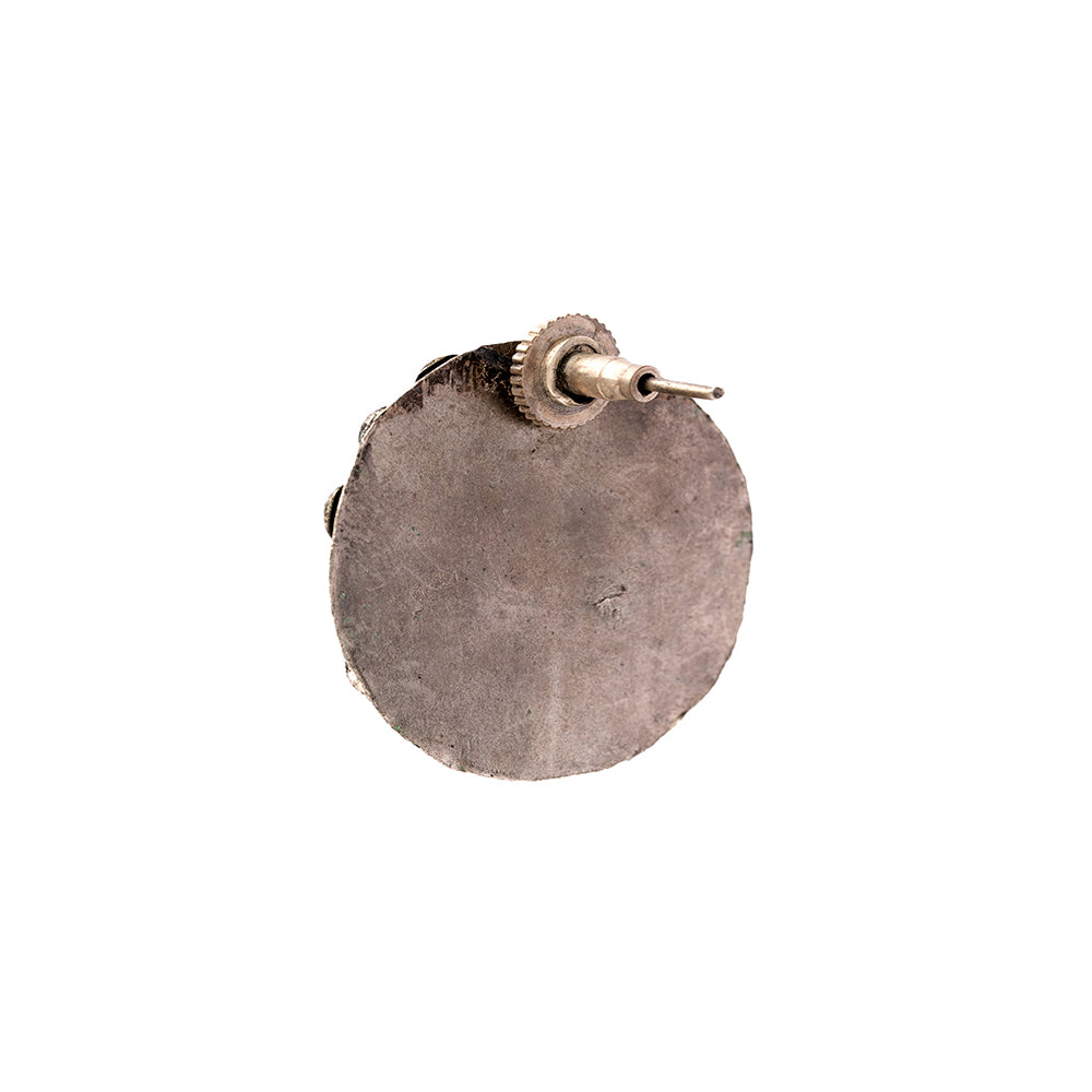 ChandiChakra- Silver alloy stud Earrrings