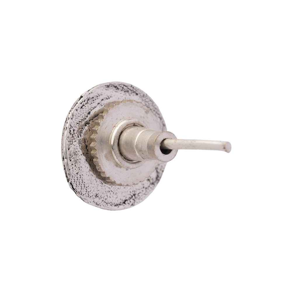 Mandala- Combo of Silver Brass Oxidised stud Earrings