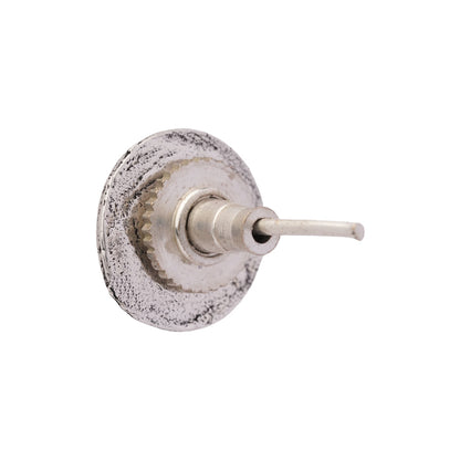 Mandala- Combo of Silver Brass Oxidised stud Earrings