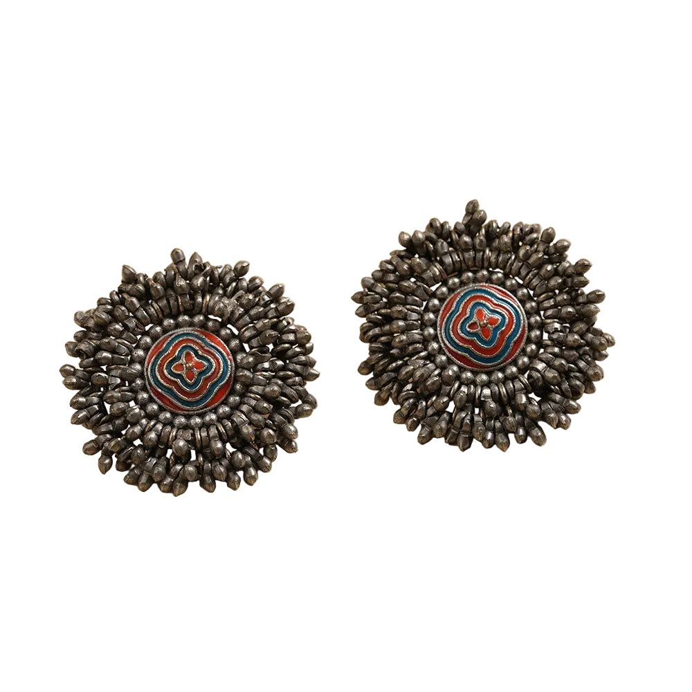 Urmila- Silver Stud Earrings