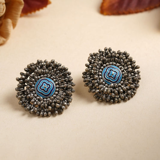 Urmila- Silver Stud Earrings