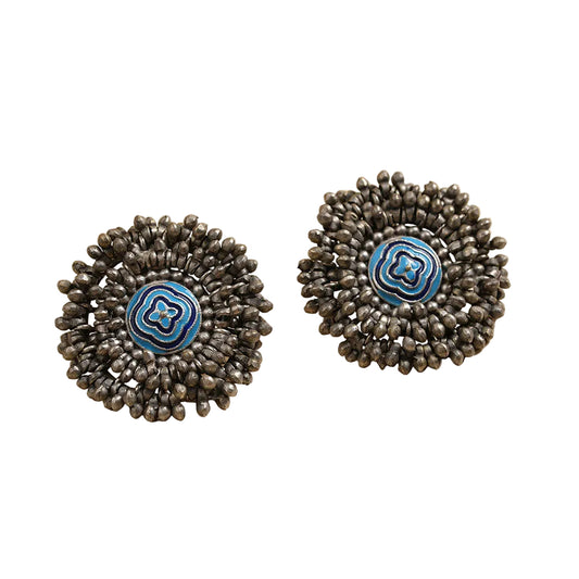 Urmila- Silver Stud Earrings