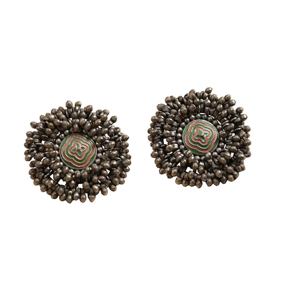 Urmila- Silver Stud Earrings