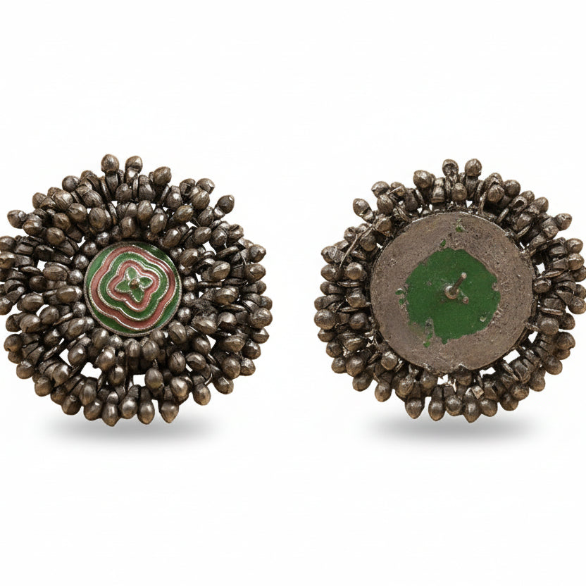 Urmila- Silver Stud Earrings