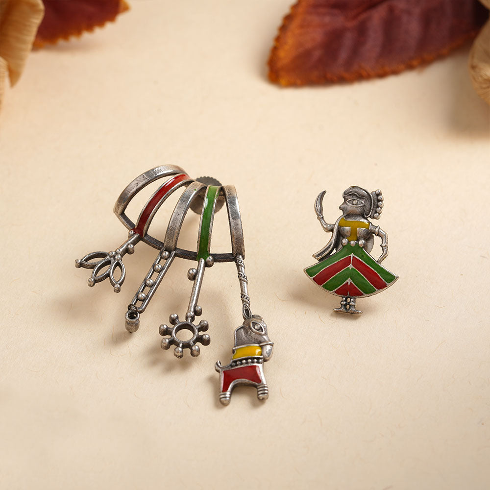 Sumedha – Colorful Stud Earrings