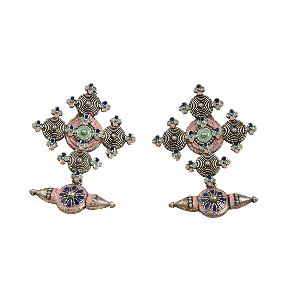 Vallabhi- Colored Dangler Earrings