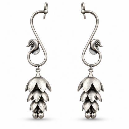 Oxidised Earring