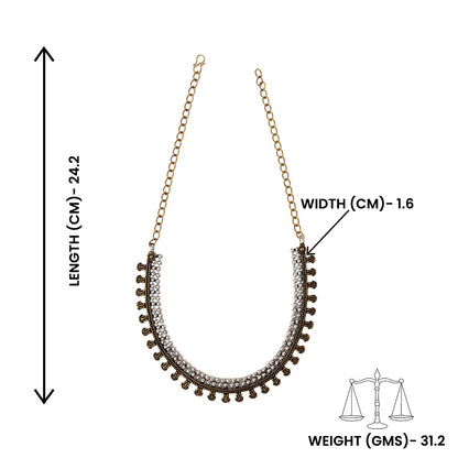 Devanshi- Brass Necklace