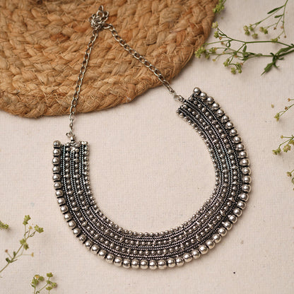 Prabhati- Oxidized Necklace