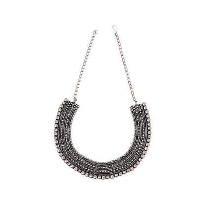 Prabhati- Oxidized Necklace