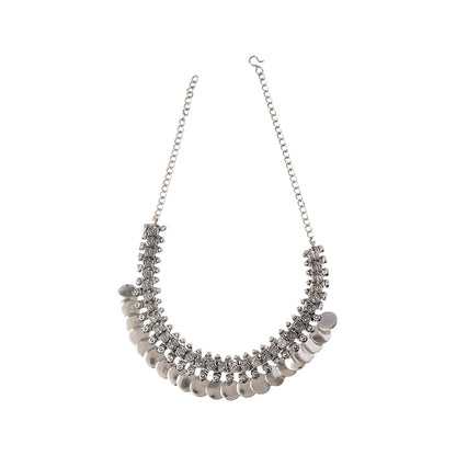 Tarini- Brass Coin Neckpiece
