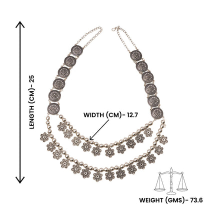 Ratnaval- Long Brass Neckpiece