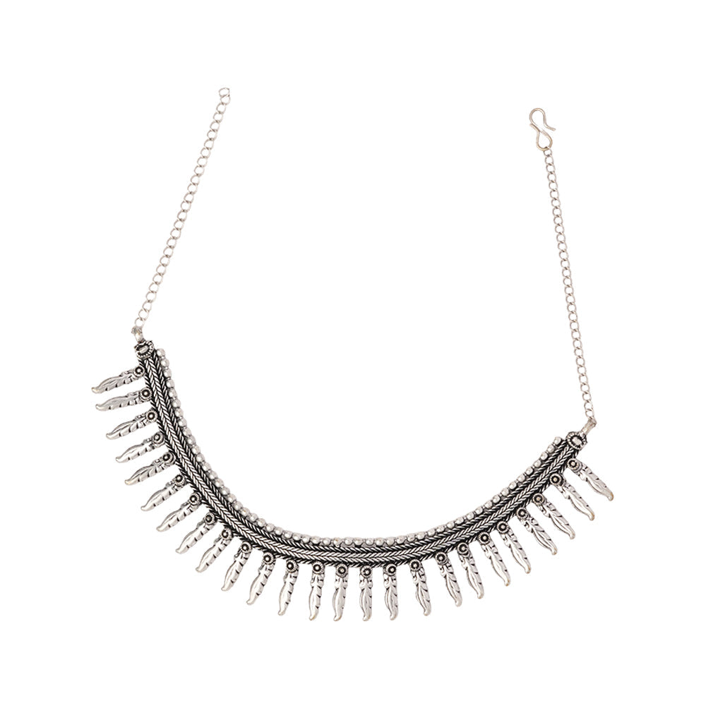 Sumedha- Oxidised Necklace