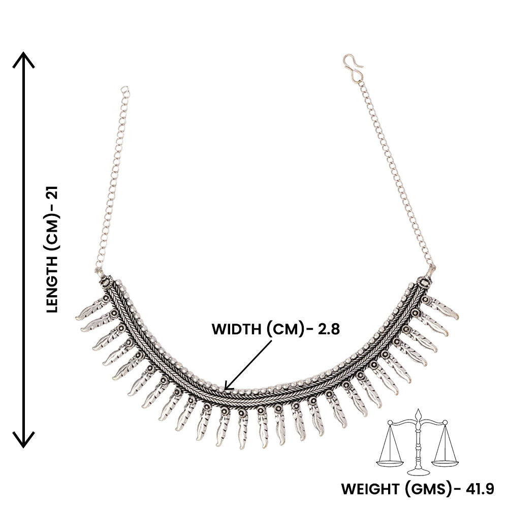 Sumedha- Oxidised Necklace