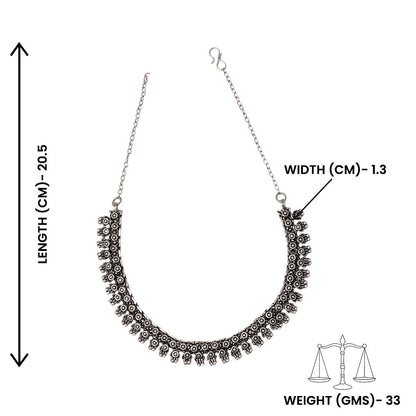 Harini- Oxidised Necklace