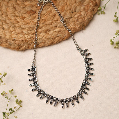 Ratnamala- Oxidised Necklace