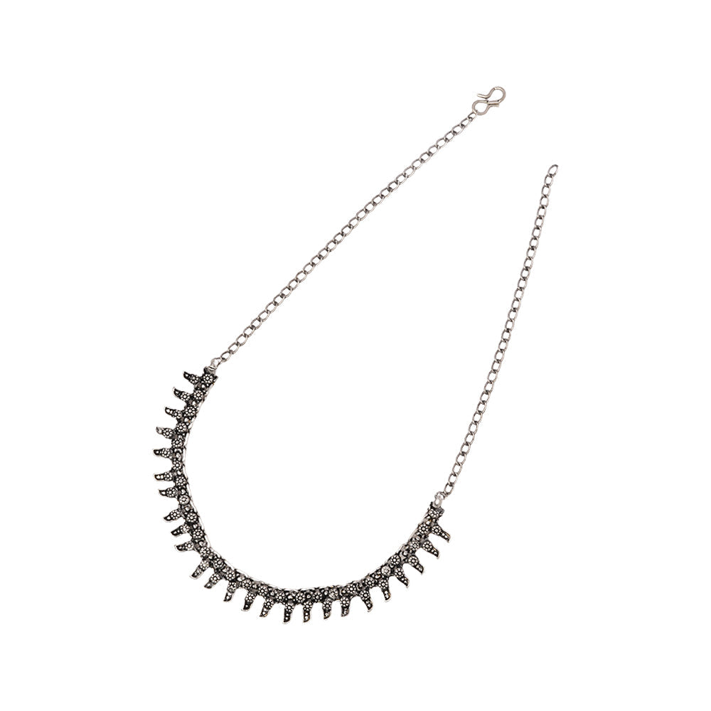 Ratnamala- Oxidised Necklace