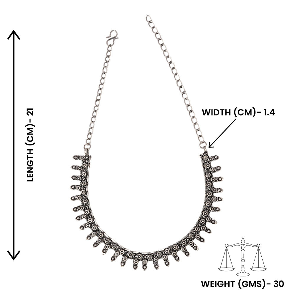 Ragmala- Oxidised Necklace