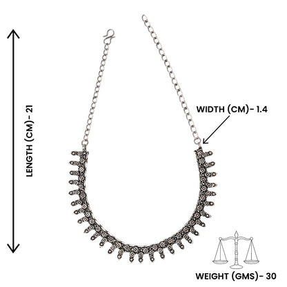Ragmala- Oxidised Necklace