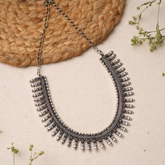 Anvika- Oxidised Necklace