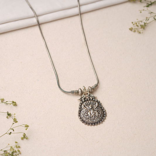 Nirvana- Krishna Oxidised Pendant chain set